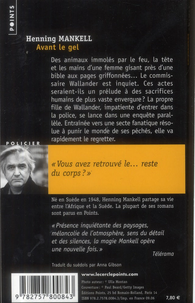 Avant le gel