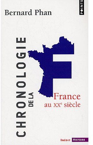 Chronologie de la France au XX siècle
