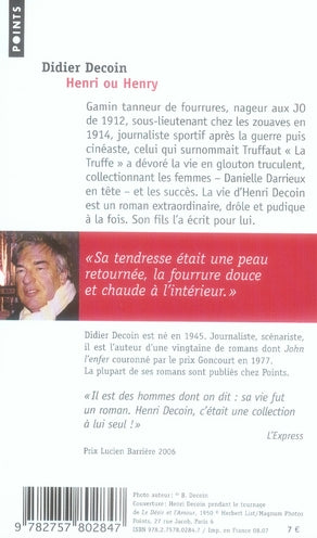 Henri ou Henry, le roman de mon père