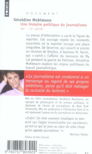 Une histoire politique du journalisme