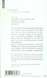 La rose de personne