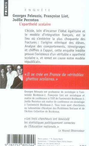 L'apartheid scolaire ; enquête sur la ségrégation ethnique dans les collèges
