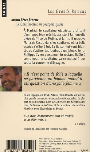 Les aventures du Capitaine Alatriste Tome 5 : le gentilhomme au pourpoint jaune