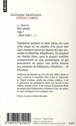 Poésies libres