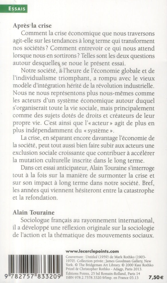 Après la crise
