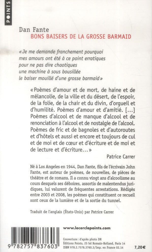 Bons baisers de la grosse barmaid