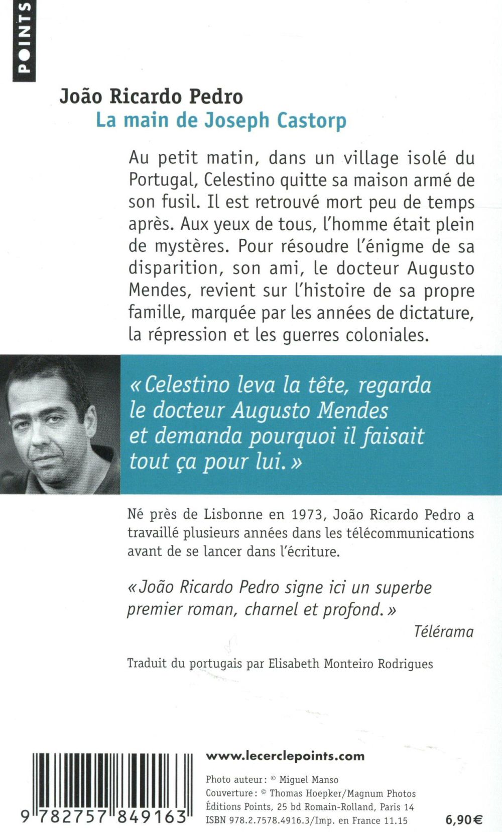 La main de Joseph Castorp