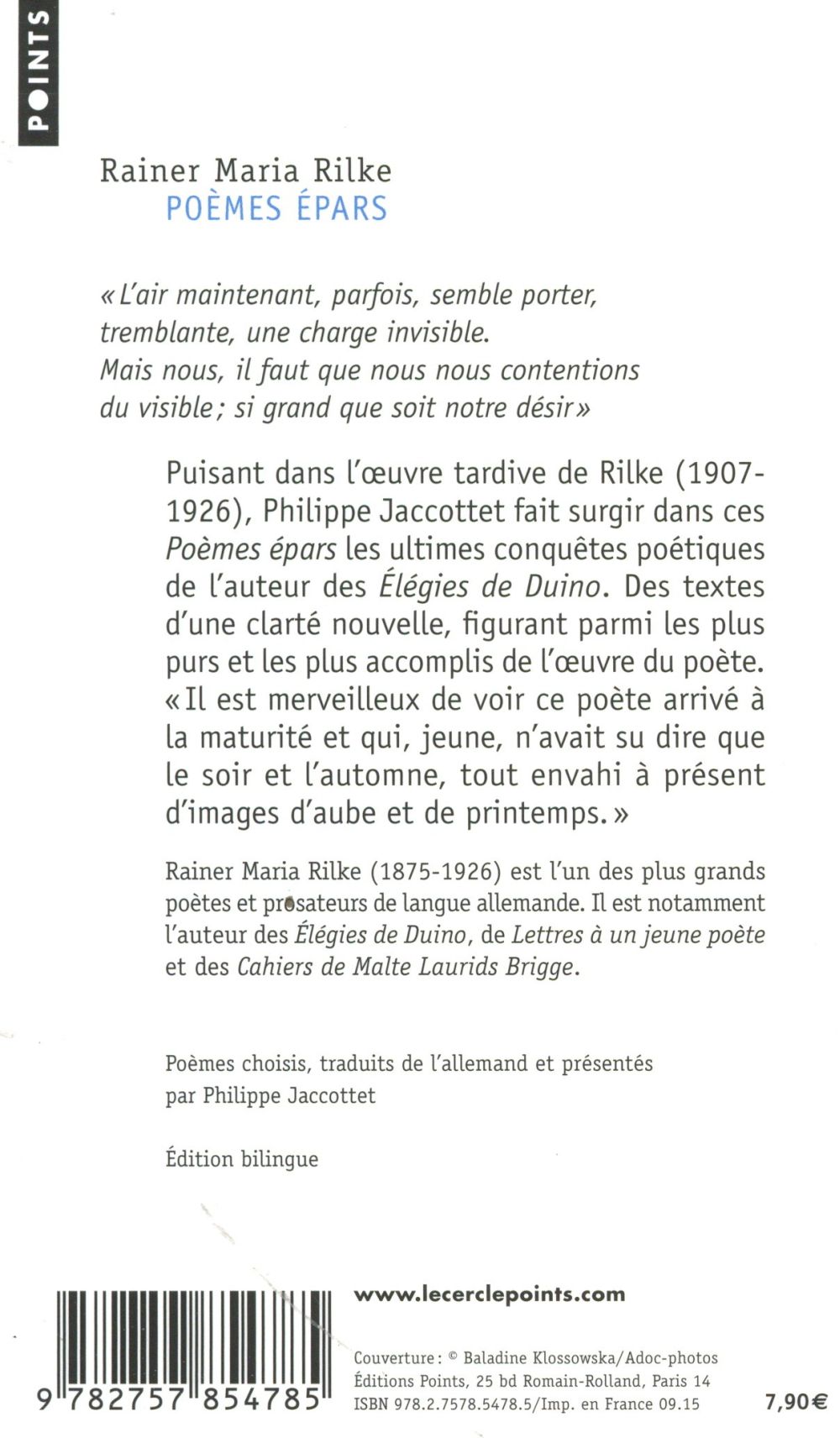 Poèmes épars