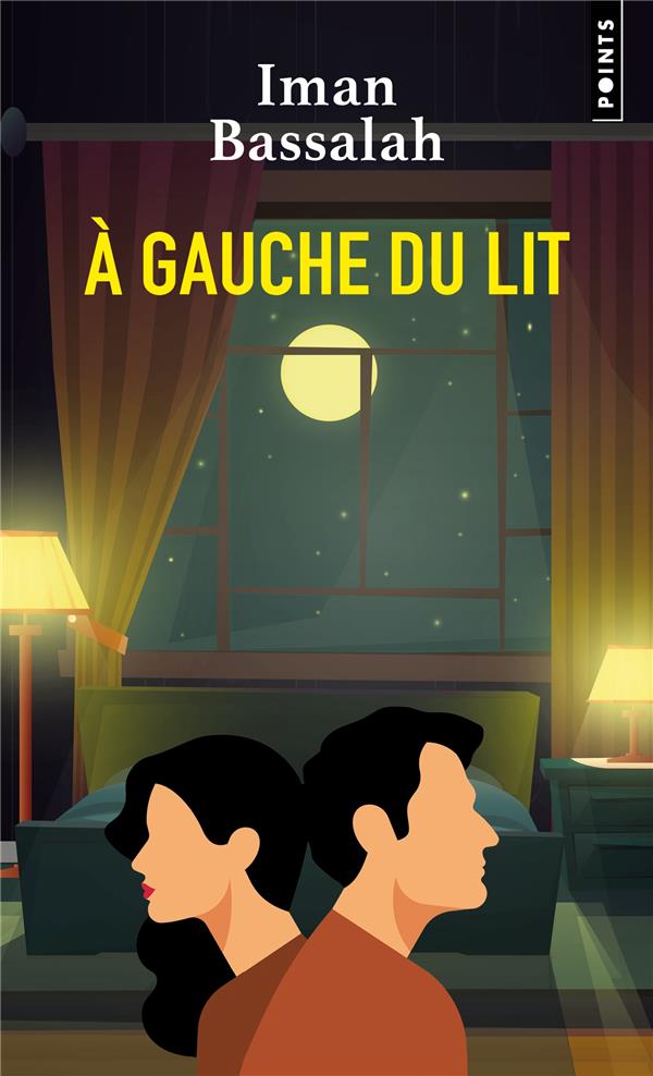 à gauche du lit