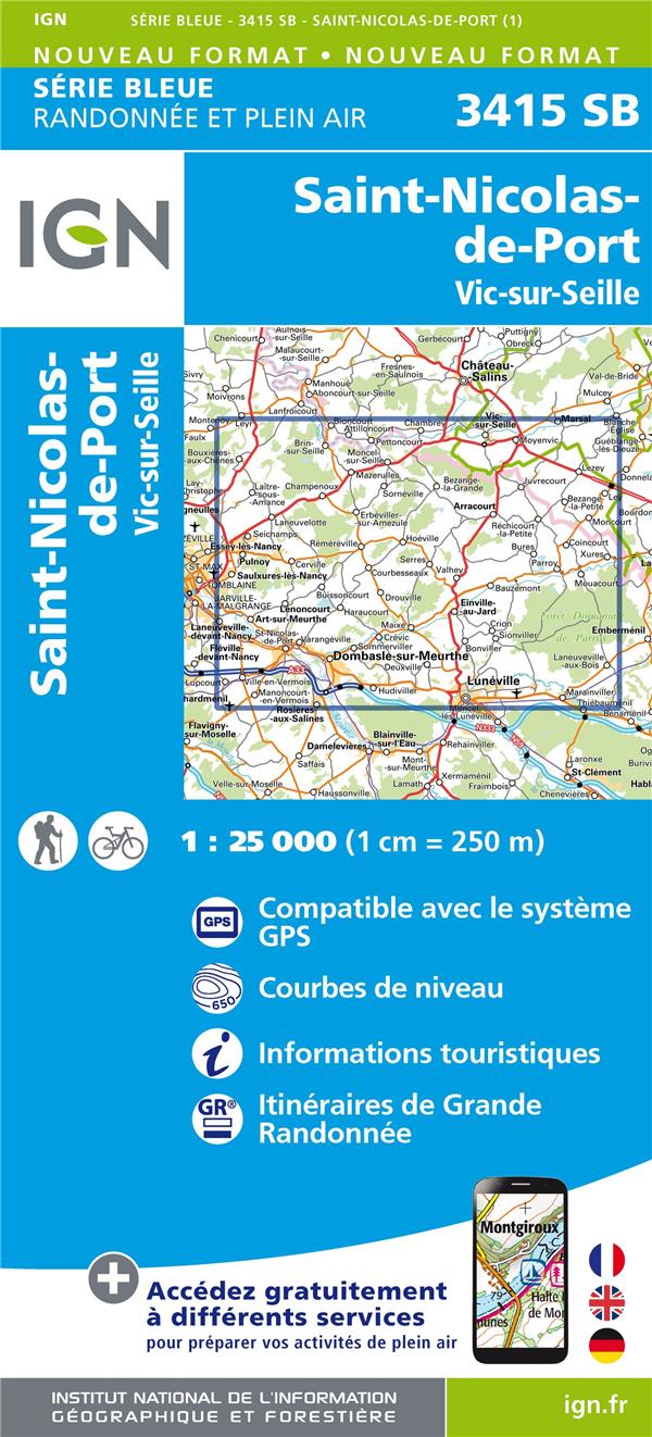 3415SB ; St-Nicolas-de-Port, Vic-sur-Seille