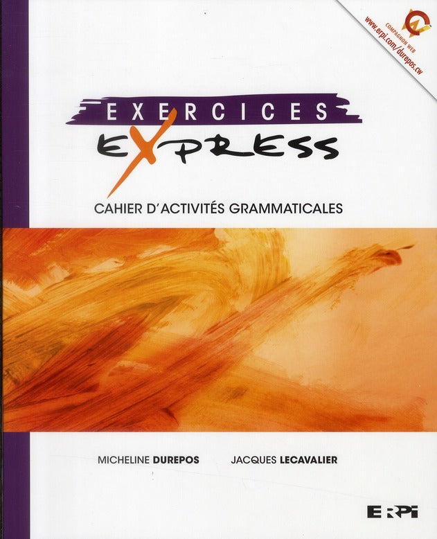 Exercices express, cahier d'activités grammaticales - flash vidéo