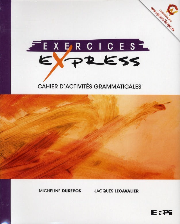 Exercices express, cahier d'activités grammaticales - flash vidéo