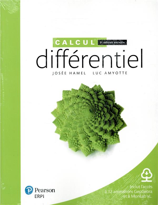 Calcul differentiel 2e ed enrichie + monlab xl - flash vidéo