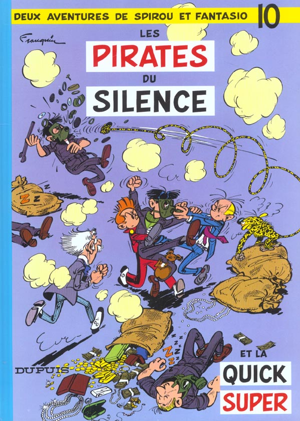 Spirou et Fantasio Tome 10 : les pirates du silence