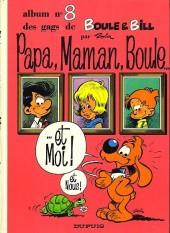 Boule & Bill Tome 8 : papa, maman, Boule... et moi ! et nous !