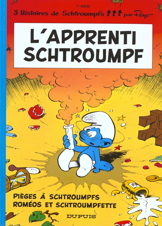 Les Schtroumpfs Tome 7 : l'apprenti Schtroumpf, pièges à Schtroumpfs et Roméos et Schtroumpfette