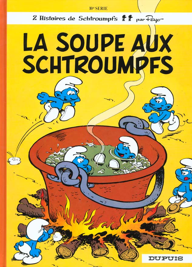 Les Schtroumpfs Tome 10 : la soupe aux Schtroumpfs - flash vidéo
