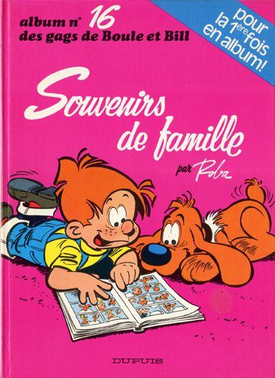 Boule & Bill Tome 16 : souvenirs de famille