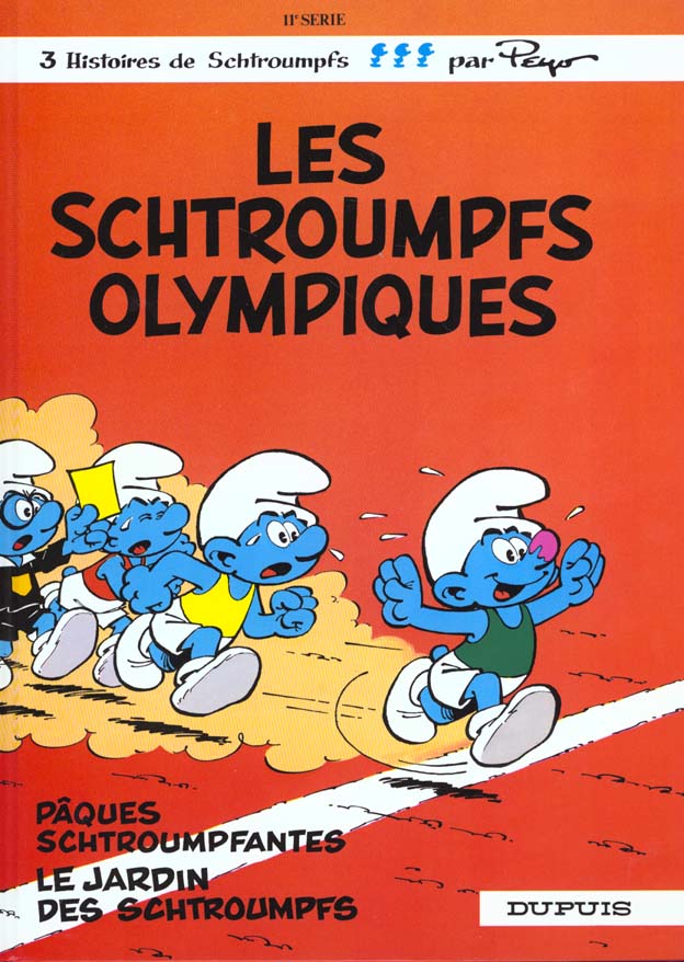 Les Schtroumpfs Tome 11 : les Schtroumpfs olympiques, Pâques schtroumpfantes, le jardin des Schtroumpfs - flash vidéo