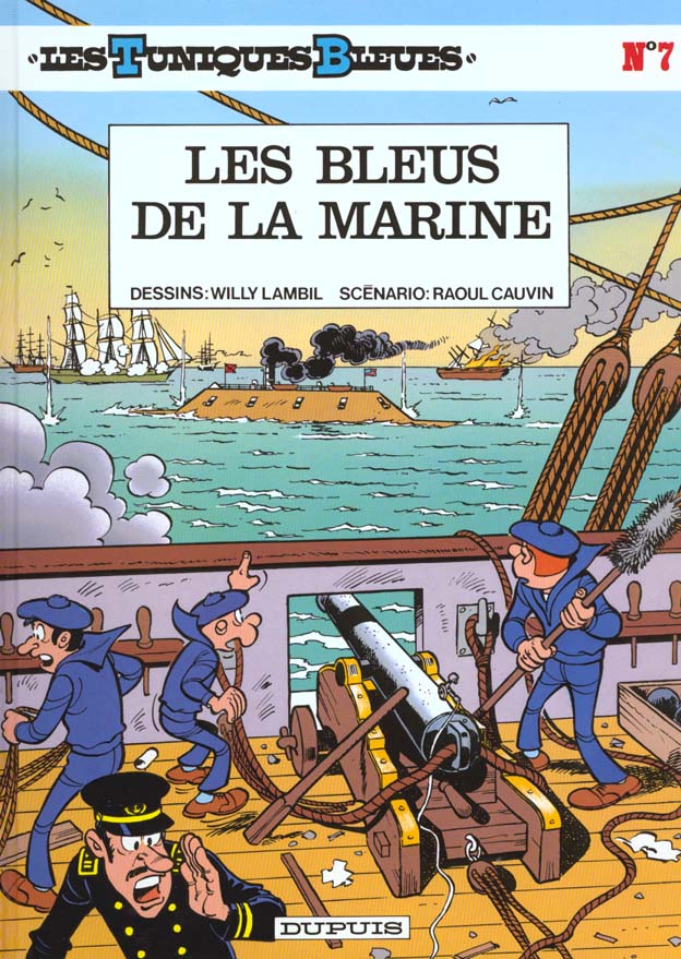 Les Tuniques Bleues Tome 7 : les bleus de la marine - flash vidéo