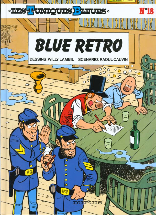 Les Tuniques Bleues Tome 18 : blue retro - flash vidéo