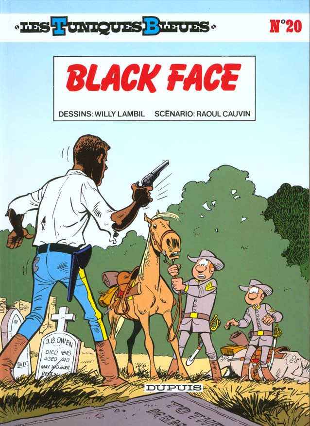 Les Tuniques Bleues Tome 20 : black face - flash vidéo