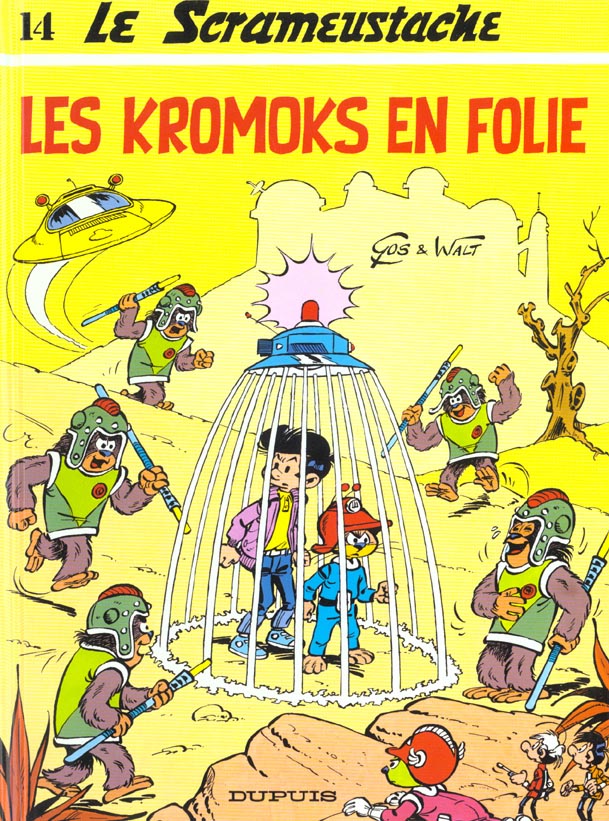 Le Scrameustache Tome 14 : les Kromoks en folie - flash vidéo