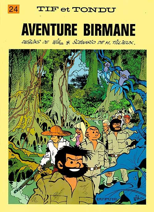 Tif et Tondu Tome 24 : aventure birmane - flash vidéo