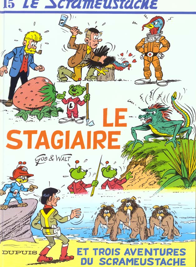 Le Scrameustache Tome 15 : le stagiaire - flash vidéo