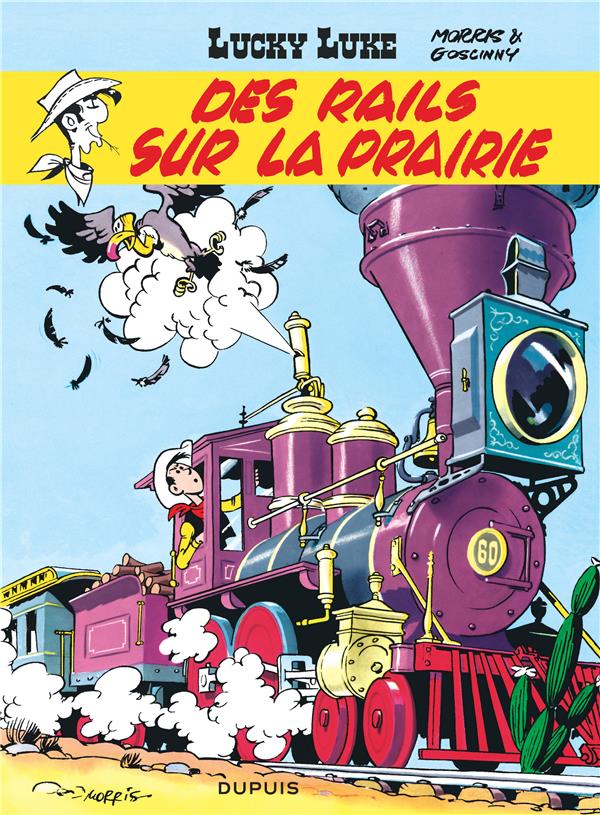 Lucky Luke Tome 9 : des rails sur la prairie