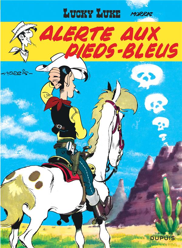 Lucky Luke Tome 10 : alerte aux Pieds-Bleus