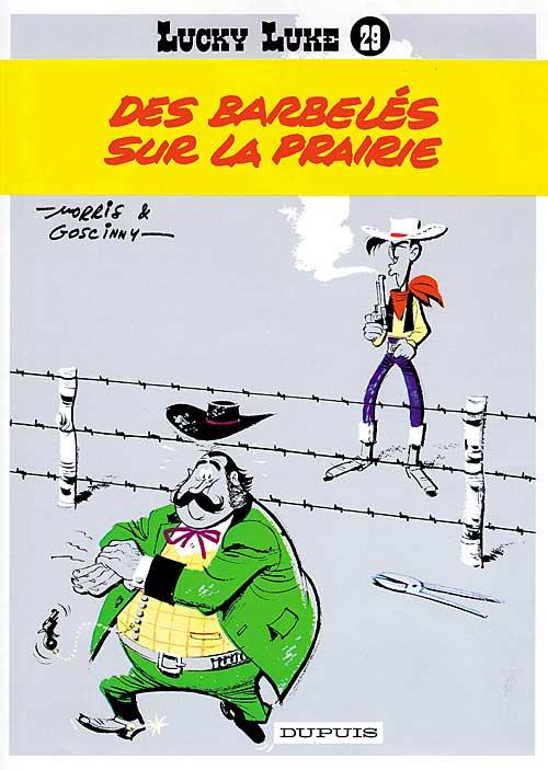 Lucky Luke Tome 29 : des barbelés sur la prairie