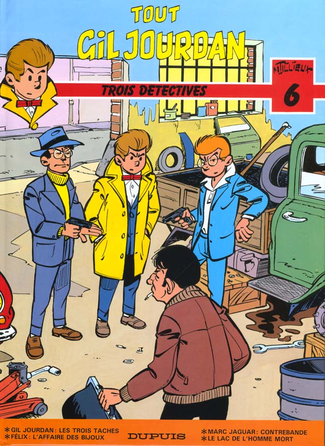 Tout gil jourdan / tout cesar Tome 6 ; trois detectives - flash vidéo