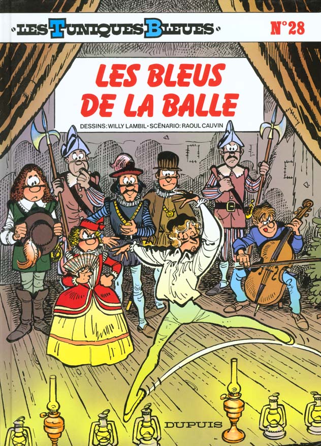 Les Tuniques Bleues Tome 28 : les bleus de la balle