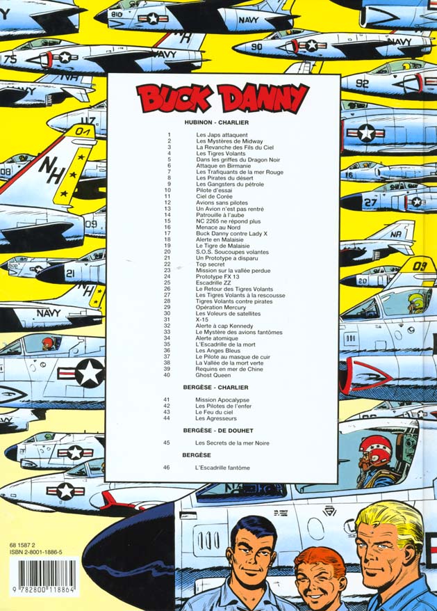 Les aventures de Buck Danny Tome 44 : les agresseurs