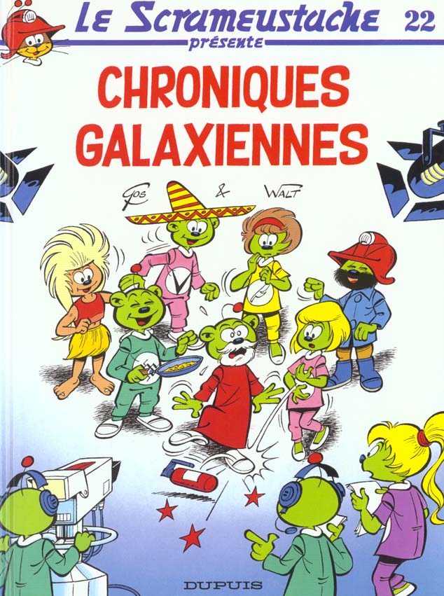 Le Scrameustache Tome 22 : chroniques galaxiennes - flash vidéo