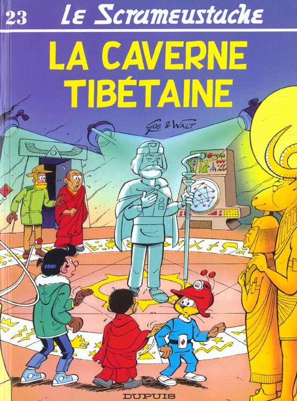 Le Scrameustache Tome 23 : la caverne tibétaine - flash vidéo