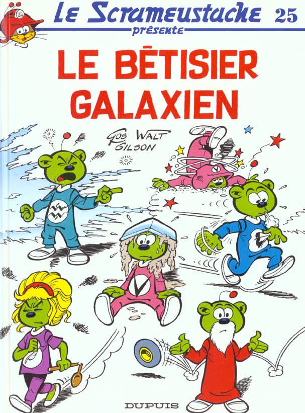 Le Scrameustache Tome 25 : le bétisier galaxien - flash vidéo