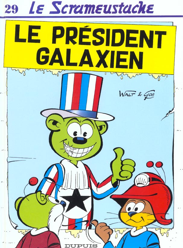 Le Scrameustache Tome 29 : le président galaxien - flash vidéo