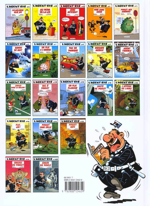 L'agent 212 Tome 19 : cuisses de poulet