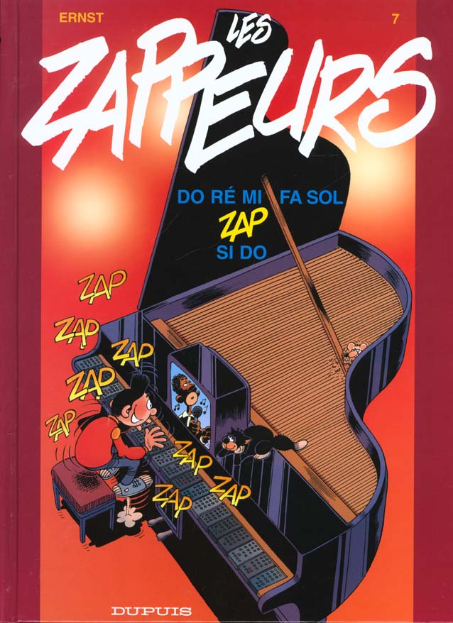 Les zappeurs Tome 7 ; do re mi fa sol zap si do - flash vidéo
