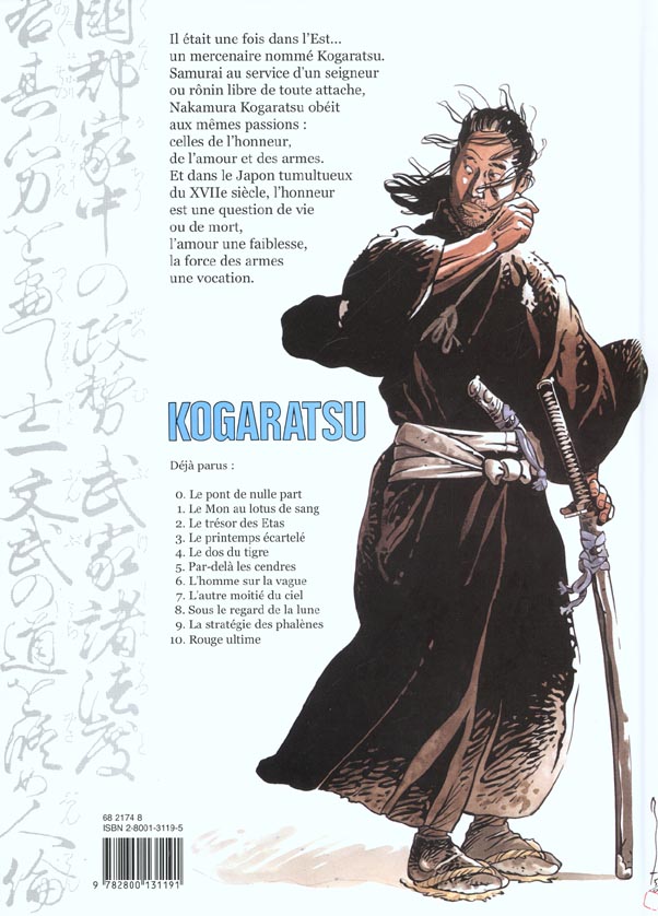 Kogaratsu Tome 10 ; rouge ultime