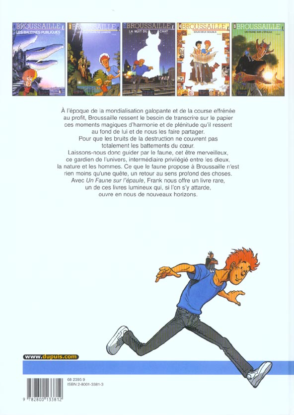 Broussaille Tome 5 : un faune sur l'épaule