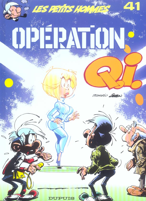 Les Petits Hommes Tome 41 : opération Q.I. - flash vidéo