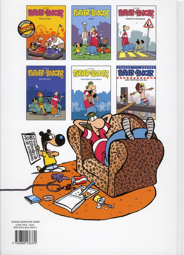 Parker & Badger Tome 3 ; passage de blaireaux