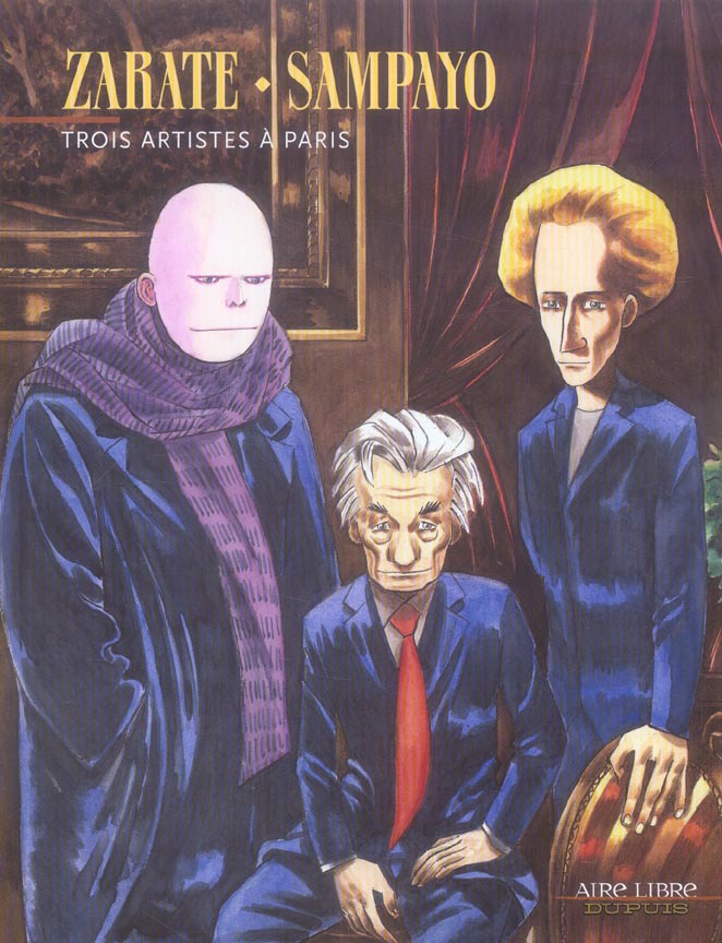 Trois artistes a paris - t74 - trois artistes a paris t1 - flash vidéo