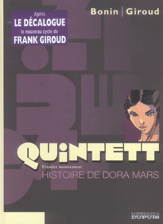 Quintett Tome 1 : histoire de Dora Mars