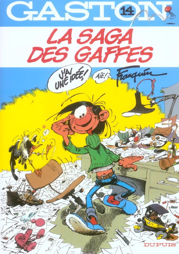 Gaston Tome 14 : la saga des gaffes