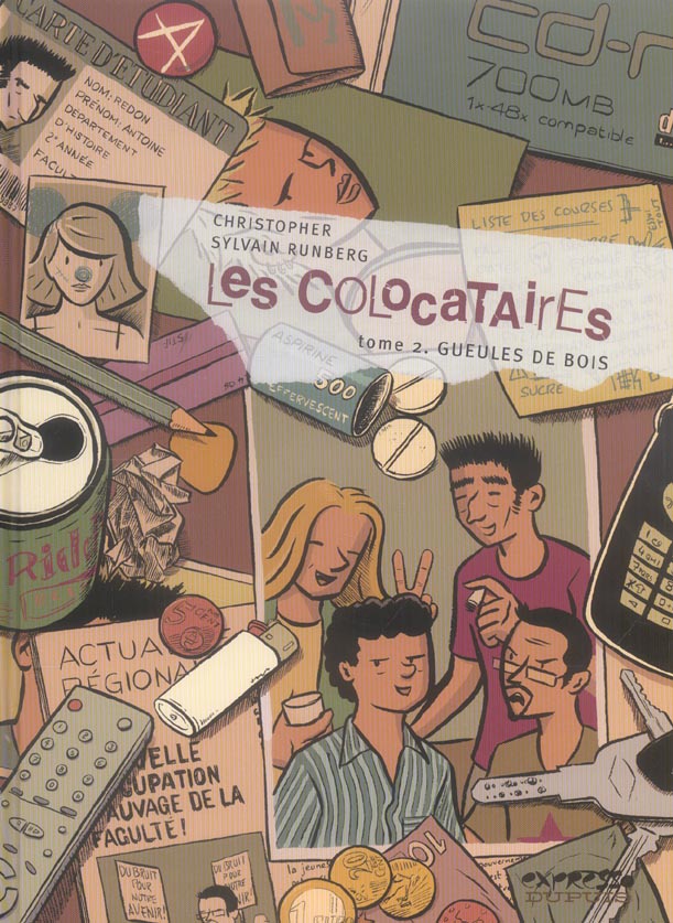 Les colocataires t.2 ; gueules de bois - flash vidéo
