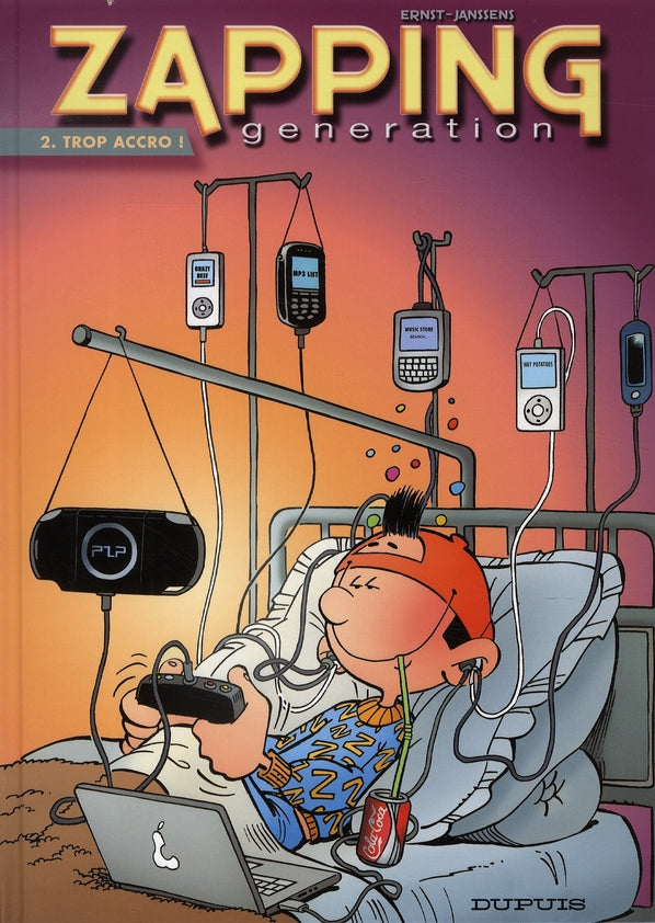 Zapping generation Tome 2 ; trop accro - flash vidéo